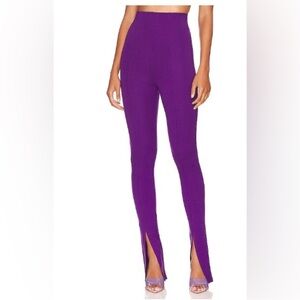 Lovers and Friends Montrose Split Hem Pant Purple Size Small